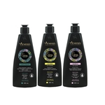 Ficha técnica e caractérísticas do produto Kit Arvensis Cachos Naturais Shampoo + Condicionador + Co Wash - 300ml
