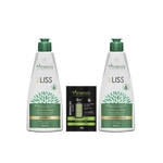 Kit Arvensis Tec Liss Shampoo + Condicionador 300ml + Máscara Unidose 30g