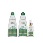 Ficha técnica e caractérísticas do produto Kit Arvensis Tec Liss Shampoo + Condicionador 300ml+Protetor