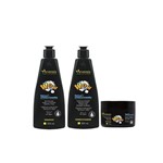 Ficha técnica e caractérísticas do produto Kit Arvensis Wow Força e Crescimento Shampoo + Condicionador 300ml + Máscara 250g