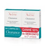 Kit Avène Cleanance Sabonete Desincrustante 80g 2 Unidades - Avene
