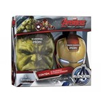 Kit Avengers Hulk + Homem de Ferro Shampoo + Condicionador