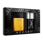 Ficha técnica e caractérísticas do produto Kit Azzarô Pour Homme 100ml EDT + Body spray desodorante 150ml