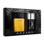 Ficha técnica e caractérísticas do produto Kit Azzaro Pour Homme Masculino EDT 100ml + Deodorant 150ml