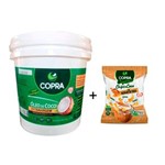 Ficha técnica e caractérísticas do produto Kit Balde Oleo de Coco Extra Virgem 3,2l + Chips de Coco Vegano