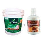 Ficha técnica e caractérísticas do produto Kit Balde Oleo de Coco Extra Virgem 3,2l + Condicionador Coco Vegano