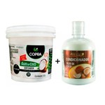 Ficha técnica e caractérísticas do produto Kit Balde Oleo de Coco Sem Sabor + Condicionador Coco Vegano