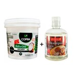 Ficha técnica e caractérísticas do produto Kit Balde Oleo de Coco Sem Sabor + Shampoo Coco Vegano