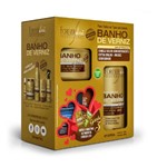 Ficha técnica e caractérísticas do produto Kit Banho de Verniz Forever Liss com Shampoo 300ml Máscara 250g