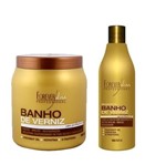 Ficha técnica e caractérísticas do produto Kit Banho de Verniz Forever Liss Shampoo 500ml e Máscara 1kg