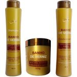 Ficha técnica e caractérísticas do produto Kit Banho De Verniz: Máscara, Shampoo E Condicionador Naxos