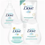 Ficha técnica e caractérísticas do produto Kit Banho Hidratação Sensível - Baby Dove - Dove
