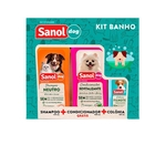 Ficha técnica e caractérísticas do produto Kit Banho Sanol (Shampoo,Condicionador E Colonia)