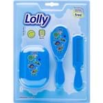 Ficha técnica e caractérísticas do produto Kit Banho Zoo Lolly Baby Azul