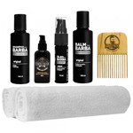 Ficha técnica e caractérísticas do produto Kit Barba Balm 2 Toalhas Shampoo Óleo Tônico Usebarba - Use Barba