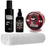 Ficha técnica e caractérísticas do produto Kit Barba Grande Tônico Shampoo Toalhas Pomada Usebarba