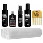 Ficha técnica e caractérísticas do produto Kit Barba Óleo Shampoo Balm Tônico 2 Toalhas Usebarba - Use Barba