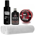 Ficha técnica e caractérísticas do produto Kit Barba Tônico Toalhas Pomada Shampoo Usebarba - Use Barba