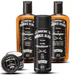 Kit Barbearia Johnnie Black - ShampooÂ´s Condicionador e Pomada