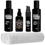 Ficha técnica e caractérísticas do produto Kit Básico Balm Toalhas Óleo Shampoo Usebarba - Use Barba