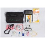 Ficha técnica e caractérísticas do produto Kit Básico de Enfermagem Rosa Premium