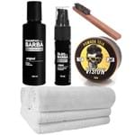 Ficha técnica e caractérísticas do produto Kit Básico Pomada Toalhas Óleo Shampoo Usebarba