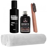Ficha técnica e caractérísticas do produto Kit Barba Grande Escova Toalhas Tônico Shampoo Usebarba - Use Barba