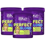 Ficha técnica e caractérísticas do produto Kit 3 Bbtox Matizador ILike Perfect Blond 1kg