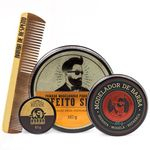 Ficha técnica e caractérísticas do produto Kit Bearded - Barba de Respeito