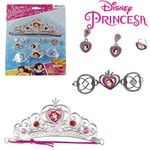 Ficha técnica e caractérísticas do produto Kit Beleza com Coroa e Acessorios com 5 Pecas Princesas