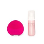 Ficha técnica e caractérísticas do produto KIT Beleza Facial 01 - Sabonete Mousse DAPOP 50ml + Esponja Elétrica Massageadora Pink