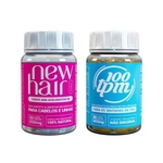 Ficha técnica e caractérísticas do produto Kit Beleza Natural New Hair Caps + 100Tpm - 100% Natural