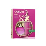 Ficha técnica e caractérísticas do produto Kit Benetton Colors Pink Eau de Toilette Feminino
