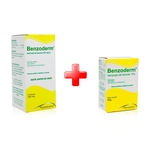 Kit benzoderm benzoato de benzila elimina piolhos lêndeas sarnas 1x sabonete 1x emulsão