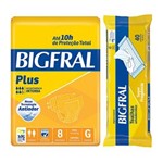 Ficha técnica e caractérísticas do produto Kit Bigfral Fralta Geriátrica Plus Grande 8 Unidades + Toalha Umedecida Adulto 40 Unidades