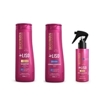 Ficha técnica e caractérísticas do produto Kit Bio Extratus Mais Liso Shampoo Condicionador E Spray