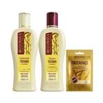 Kit Bio Extratus Tutano Shampoo + Condicionador 250ml + Tratamento Choque 30g