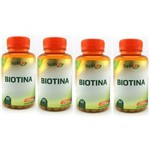 Kit Biotina Crescimento Capilar 4x60 Cápsulas 450 Mg Suple Up