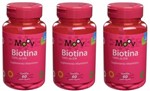 Kit 3 Biotina Moov 100% Da Idr - Total 180 Comprimidos