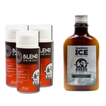 Ficha técnica e caractérísticas do produto Kit 3 Blend 30 ml + Shampoo Ice 230 ml