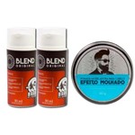 Ficha técnica e caractérísticas do produto Kit 2 Blend Barba de Respeito 30 Ml + Pomada Efeito Molhado Barba de Respeito