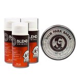 Ficha técnica e caractérísticas do produto Kit 3 Blend Original 30 Ml + Balm para Barba 65g Barba de Respeito