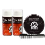 Ficha técnica e caractérísticas do produto Kit 2 Blend Original 30ml + Escurecedor 110g Barba de Respeito