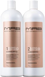Ficha técnica e caractérísticas do produto Kit Blond Recue Shampoo 1l + Condicionador 1l - Mab
