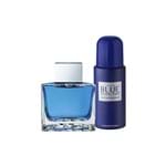 Kit Blue Seduction Men (Perfume 50ml + Desodorante) 50 Ml