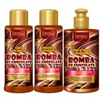 Ficha técnica e caractérísticas do produto Kit Bomba de Chocolate Forever Liss Shampoo, Condicionador e Creme de Pentear 300ml