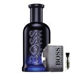 Ficha técnica e caractérísticas do produto Kit Boss Bottled Night Hugo Boss EDT - Perfume Masculino 100ml+ Hugo Boss Bottled EDT 1,5ml