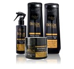 Ficha técnica e caractérísticas do produto Kit Botox Nutriente Creme Alisante Hair Matizador Verde Bras - Verde Brasil