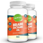 Ficha técnica e caractérísticas do produto Kit 2 Brain Octane Oil MCT Qualicôco 250ml