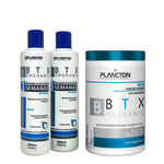 Ficha técnica e caractérísticas do produto Kit BTX Orghanic Plancton Shampoo, Condicionador e Alisante 1kg